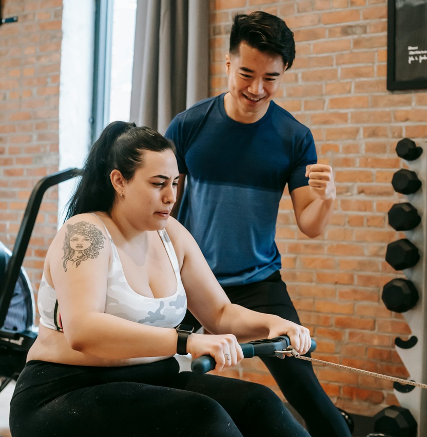 woman gym trainer workout Oxnard Ventura County